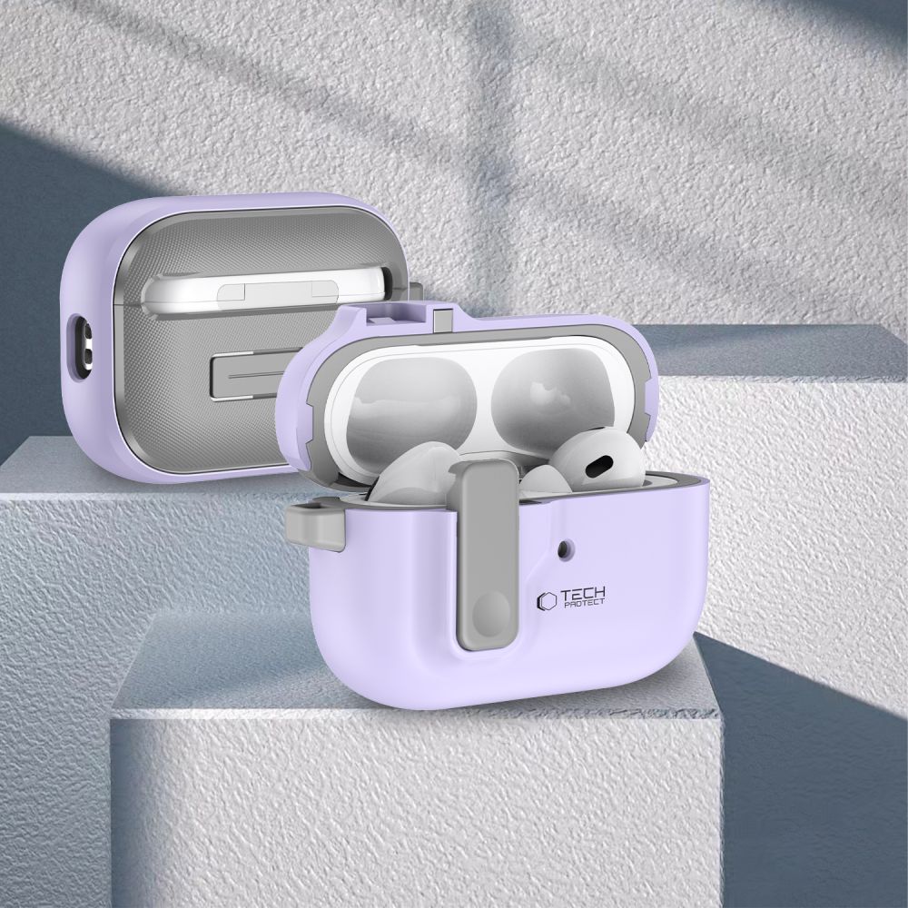  TECH-PROTECT SLIM HOOK APPLE AIRPODS PRO 1 / 2 LAVANDA