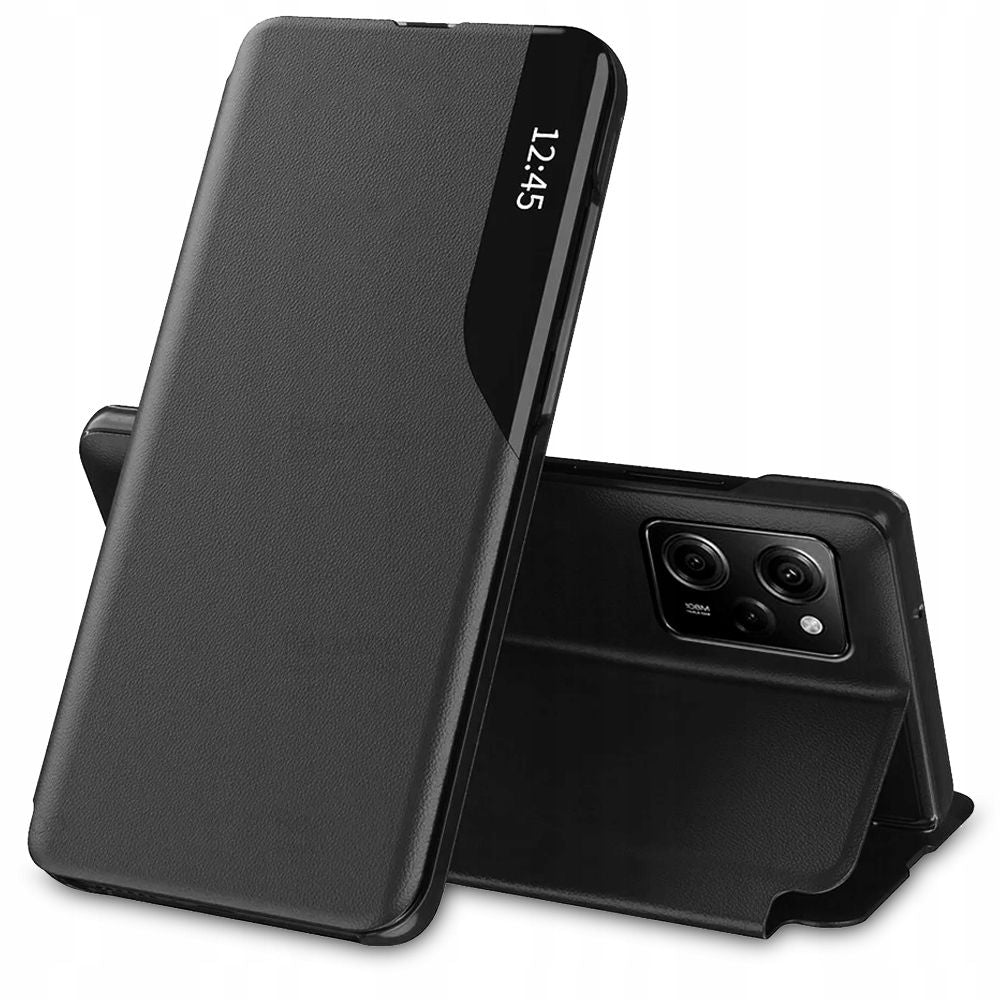 KNIŽKOVÝ KRYT NA XIAOMI REDMI NOTE 12 PRO / POCO X5 PRO 5G HEYCASE SMART VIEW BLACK