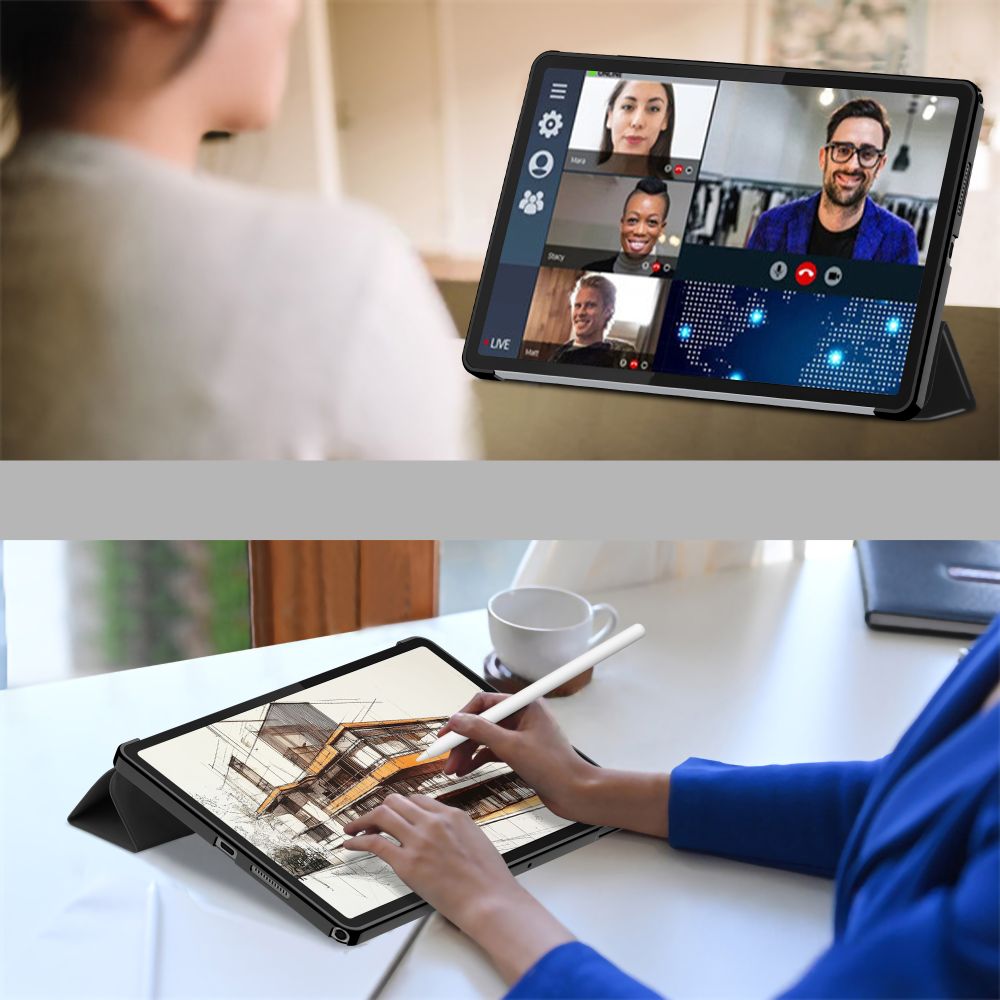  TECH-PROTECT SMARTCASE LENOVO TAB 10.1 TB-311 CRNA
