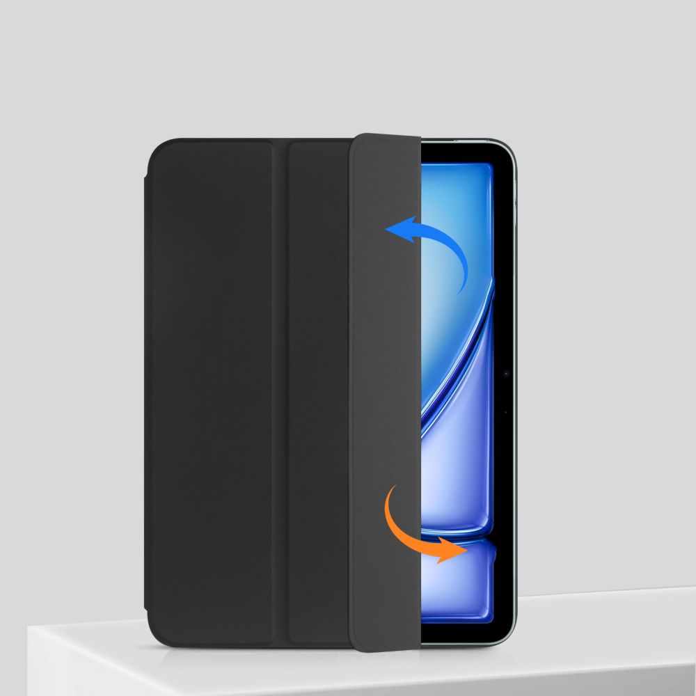 TECH-PROTECT SMARTCASE MAGNETSKA IPAD AIR 10.9 4 / 5 / 2020-2022 / 11 6 / 2024 CRNA