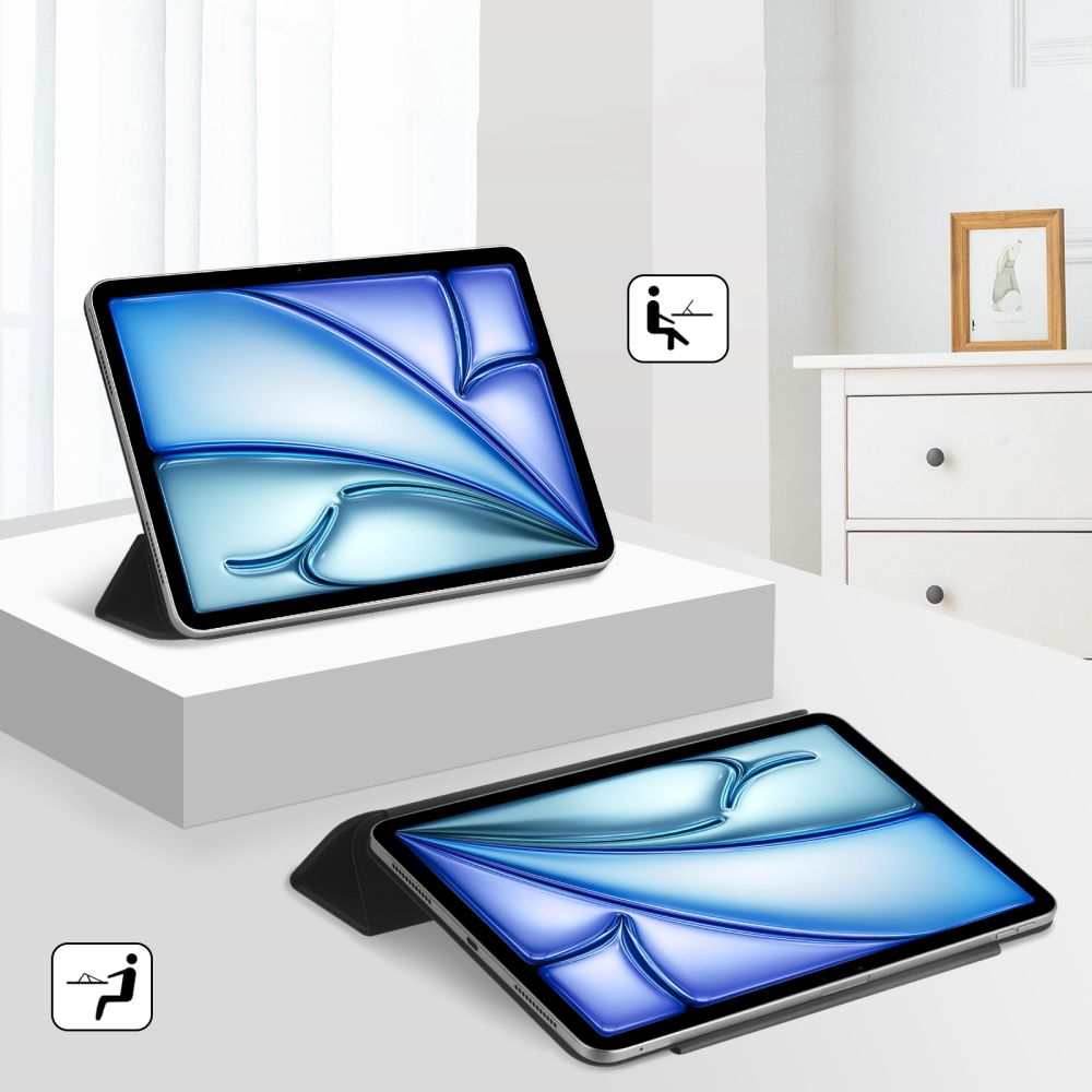 TECH-PROTECT SMARTCASE MAGNETSKA IPAD AIR 10.9 4 / 5 / 2020-2022 / 11 6 / 2024 CRNA