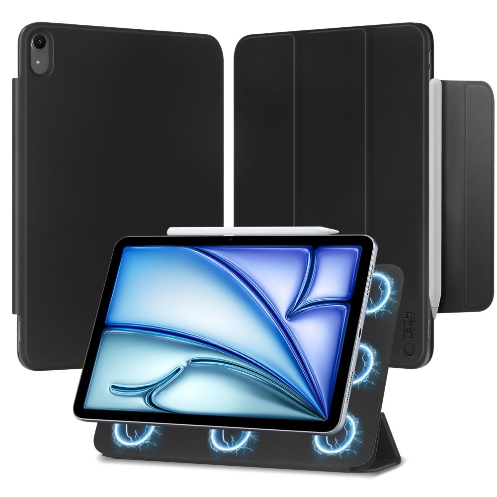 TECH-PROTECT SMARTCASE MAGNETSKA IPAD AIR 10.9 4 / 5 / 2020-2022 / 11 6 / 2024 CRNA