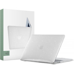  ZA MACBOOK AIR 13" M2 / M3 / 2022-2024 TECH-PROTECT SMARTSHELL GLITTER CLEAR