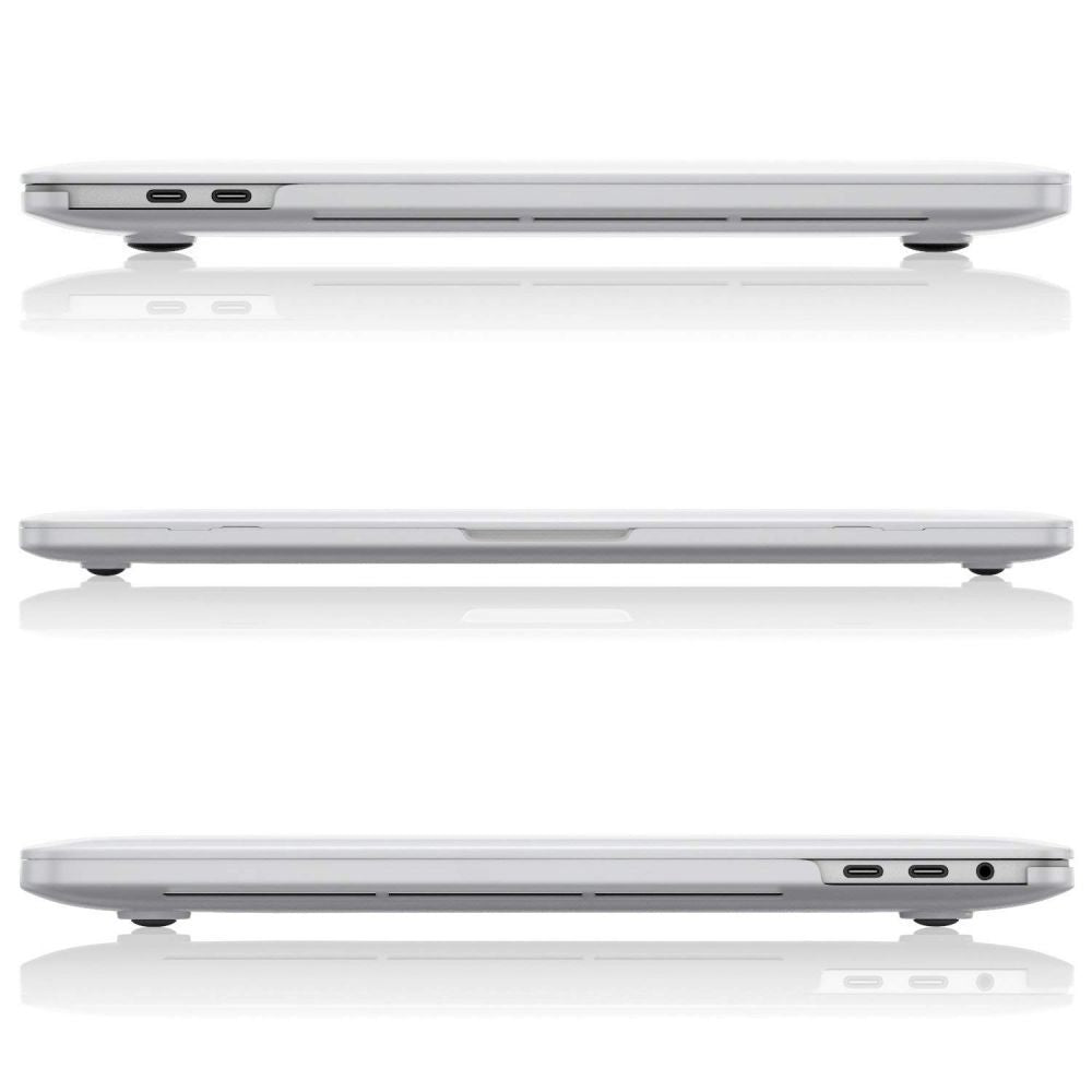  ZA MACBOOK PRO 13" 2016-2022 TECH-PROTECT SMARTSHELL CRYSTAL CLEAR