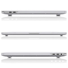  ZA MACBOOK PRO 13" 2016-2022 TECH-PROTECT SMARTSHELL CRYSTAL CLEAR