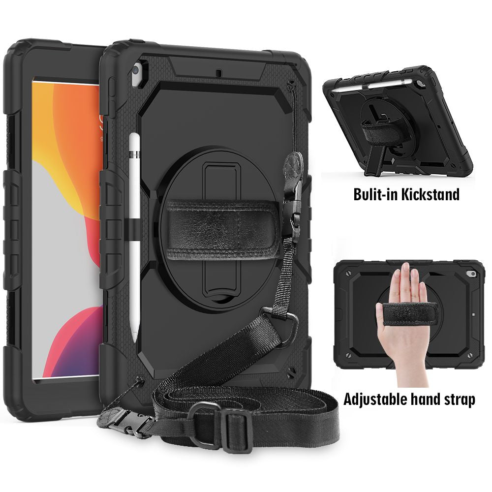  / OMOT ZA IPAD 10.2 7 / 8 / 9 / 2019-2021 TECH-PROTECT SOLID360 CRNA