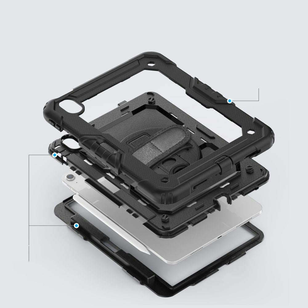 KRYT TECH-PROTECT SOLID360 IPAD AIR 11 6 / 2024 BLACK