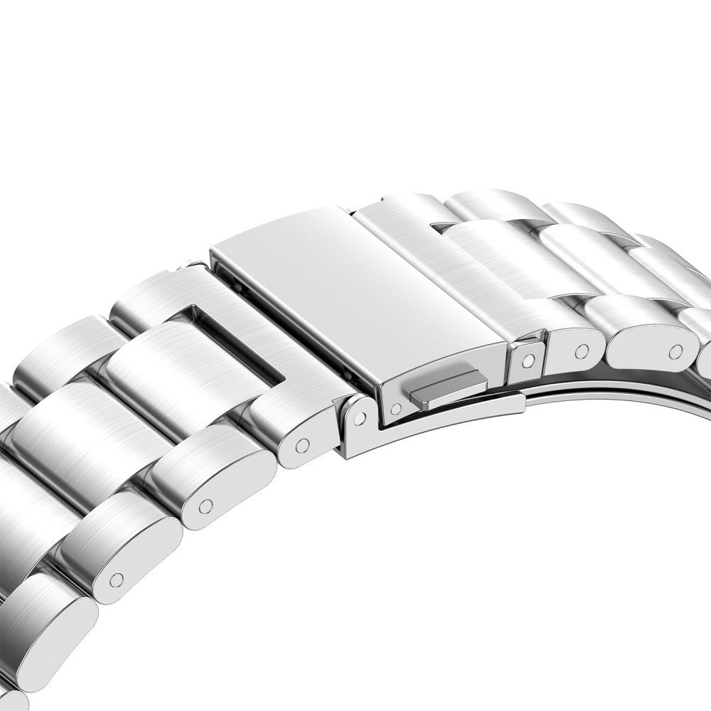 REMENIČEK DOOP IZ NEHRĐAJOČEGA JEKLA ZA SAMSUNG GALAXY WATCH 4 / 5 / 5 PRO / 6 / 7 / FE ČRN