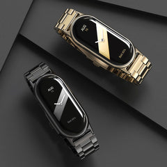 KOVOVÝ REMIENOK NA XIAOMI MI BAND 8 / 9 / NFC DOOP STAINLESS BLACK