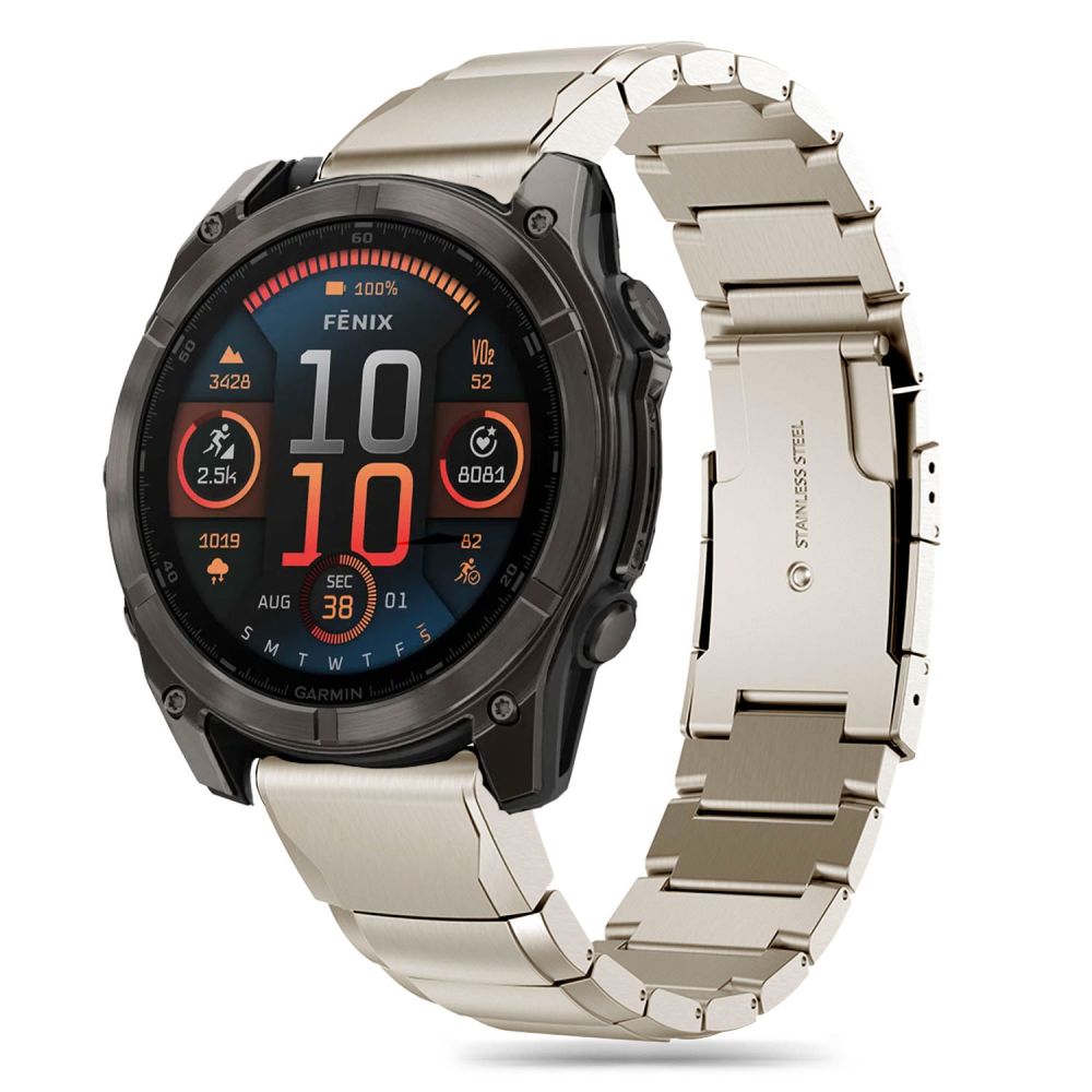 REMENIČ TECH-PROTECT STEELBAND GARMIN FENIX 5X / 5X PLUS / 6X / 6X PRO / 7X / 8 (51 MM) TITAN