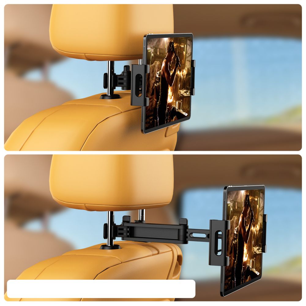 DRŽIAK MOBILU / TABLETU TECH-PROTECT STRETCHABLE HEADREST CAR MOUNT BLACK