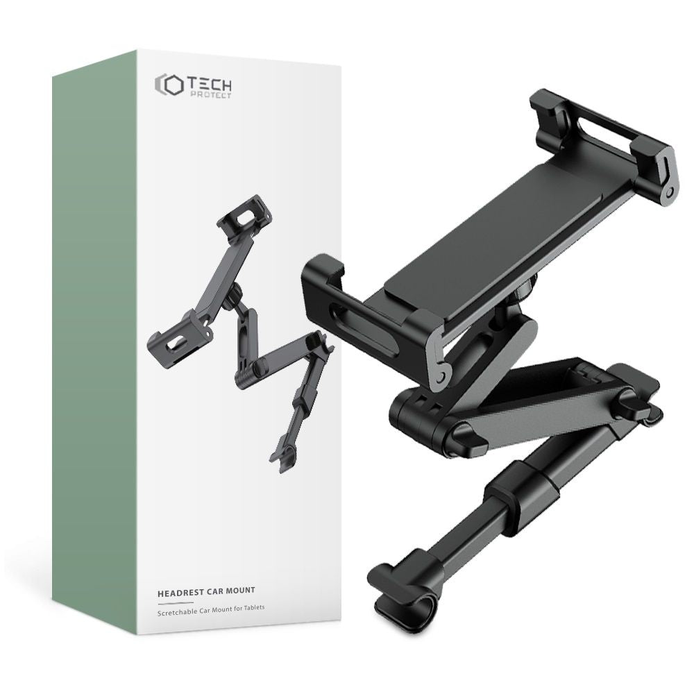 DRŽIAK MOBILU / TABLETU TECH-PROTECT STRETCHABLE HEADREST CAR MOUNT BLACK