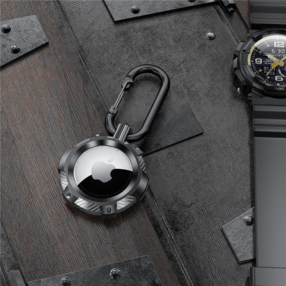  TECH-PROTECT TPUCARBON APPLE AIRTAG CRNA
