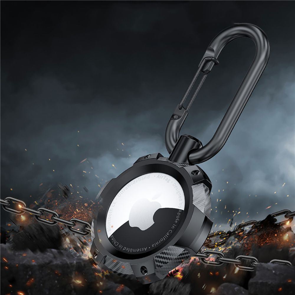  TECH-PROTECT TPUCARBON APPLE AIRTAG CRNA