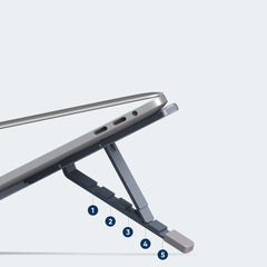 UNIVERZÁLNY STOJAN NA MACBOOK TECH-PROTECT ULS300 UNIVERSAL LAPTOP STAND GREY