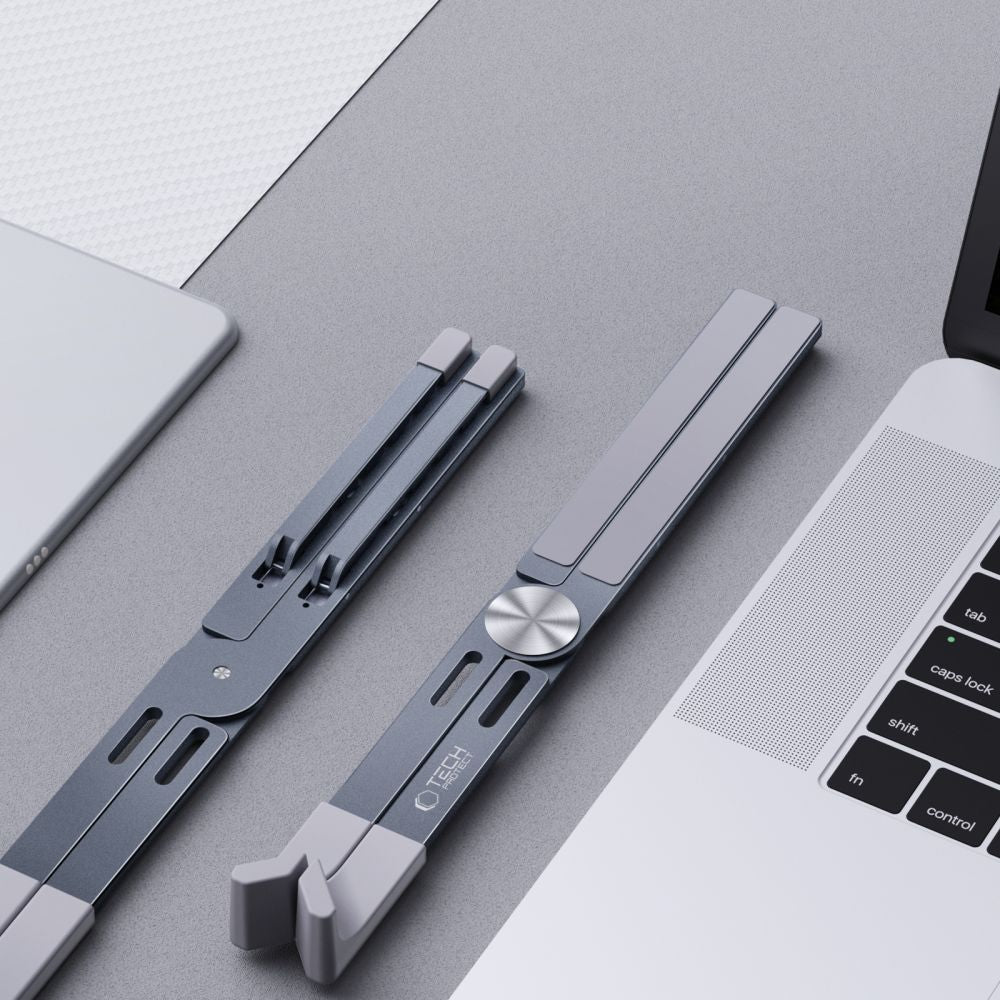 UNIVERZÁLNY STOJAN NA MACBOOK TECH-PROTECT ULS300 UNIVERSAL LAPTOP STAND GREY
