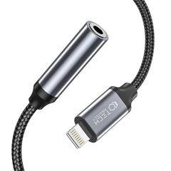 KABEL TECH-PROTECT ULTRABOOST ADAPTER LIGHTNING NA MINI JACK 3.5MM CRNI