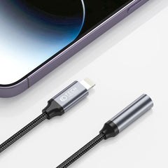 KABEL TECH-PROTECT ULTRABOOST ADAPTER LIGHTNING NA MINI JACK 3.5MM CRNI