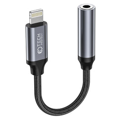 KABEL TECH-PROTECT ULTRABOOST ADAPTER LIGHTNING NA MINI JACK 3.5MM CRNI