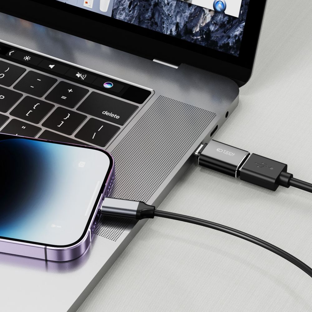 ADAPTÉR TECH-PROTECT ULTRABOOST ADAPTER LIGHTNING TO USB OTG BLACK