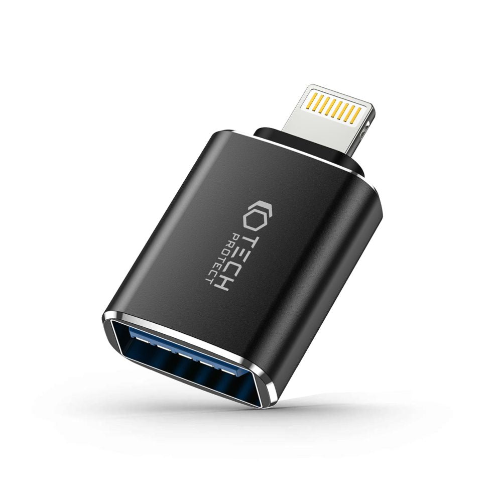 ADAPTÉR TECH-PROTECT ULTRABOOST ADAPTER LIGHTNING TO USB OTG BLACK