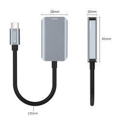 KÁBEL TECH-PROTECT ULTRABOOST ADAPTER TYPE-C TO HDMI 4K BLACK
