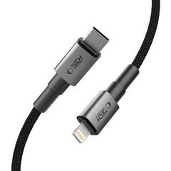 TECH-PROTECT ULTRABOOST DNA LIGHTNING KABEL PD27W/3A 25CM GRAFITNO SIVA 