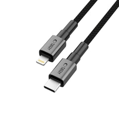 TECH-PROTECT ULTRABOOST DNA LIGHTNING KABEL PD27W/3A 25CM GRAFITNO SIVA 
