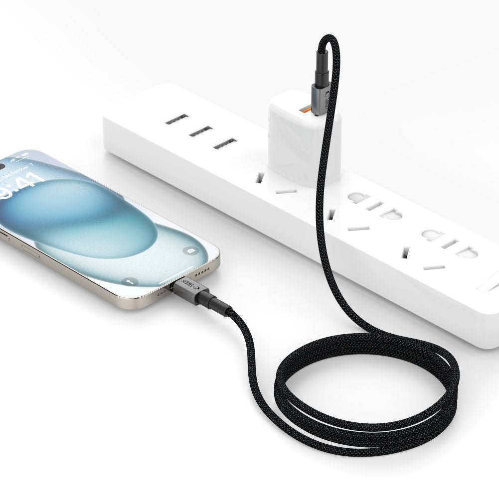 TECH-PROTECT ULTRABOOST DNA TYPE-C KABEL PD60W/3A 100CM SIVA 