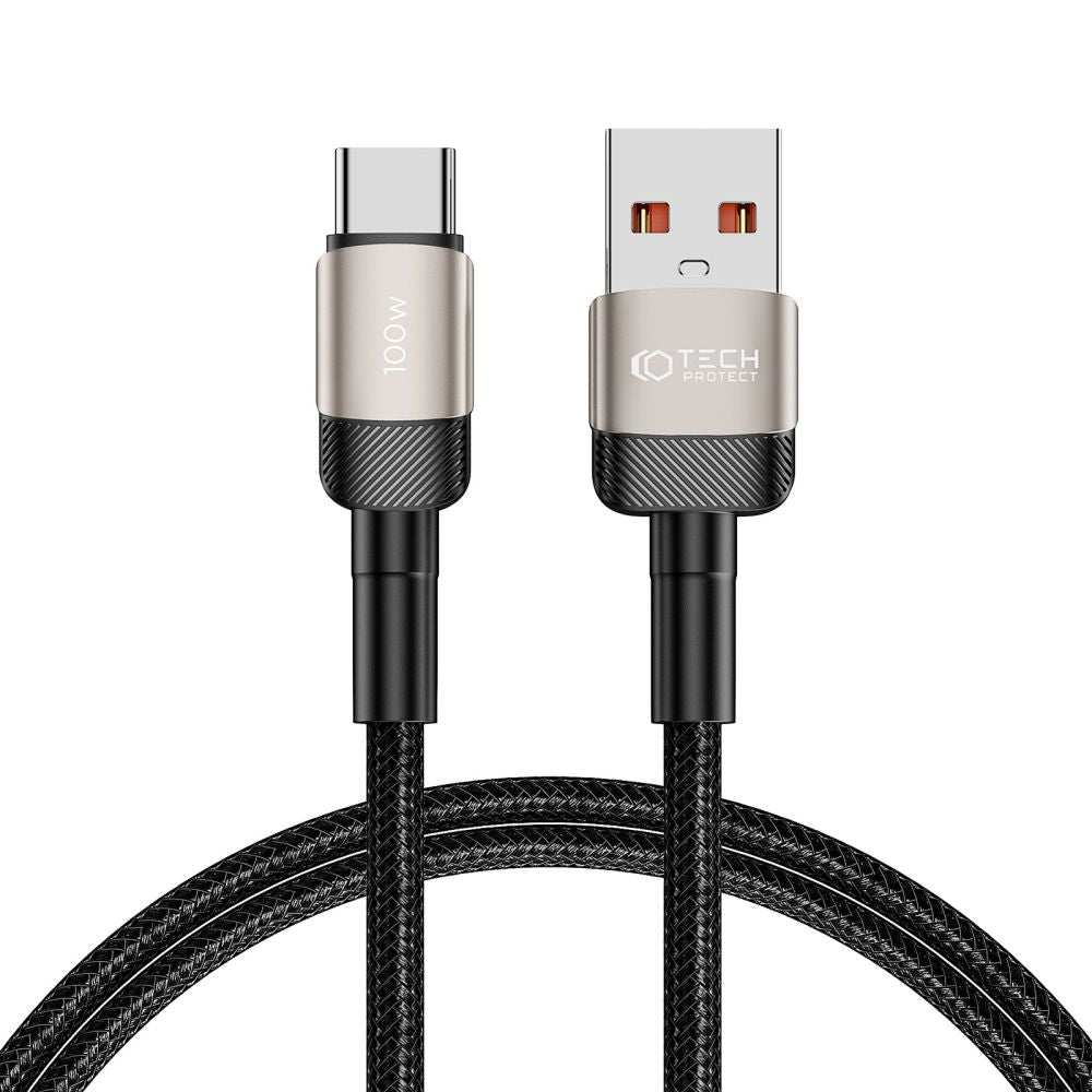 KABEL TECH-PROTECT ULTRABOOST EVO TYPE-C KABEL 100W/5A 100CM TITAN