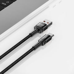 KABEL TECH-PROTECT ULTRABOOST EVO TYPE-C  100W/5A 200CM CRNA