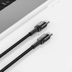 KÁBEL TECH-PROTECT ULTRABOOST EVO TYPE-C CABLE PD100W/5A 200CM BLACK