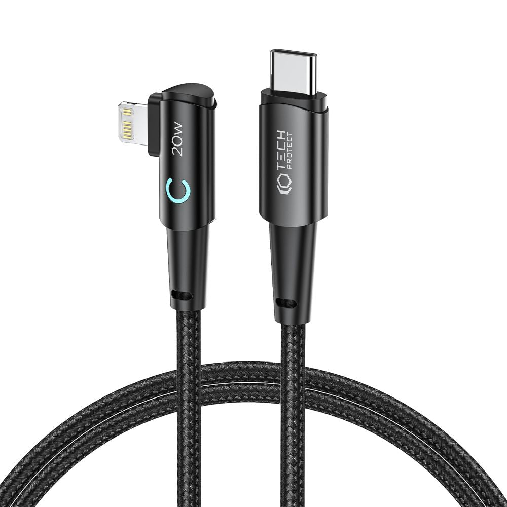 KABEL TECH-PROTECT ULTRABOOST ”L” LIGHTNING KABEL PD20W/3A 100CM SIVA
