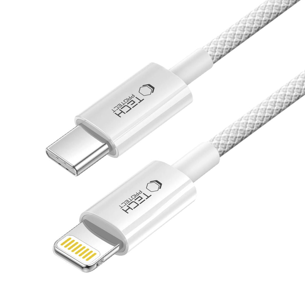 TECH-PROTECT ULTRABOOST LITE KABEL PD27W/3A 100CM COOL SIVA 