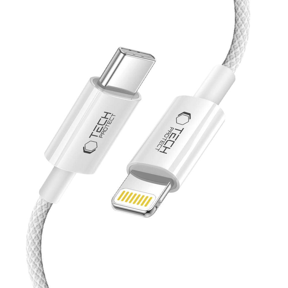 TECH-PROTECT ULTRABOOST LITE KABEL PD27W/3A 100CM COOL SIVA 