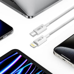 TECH-PROTECT ULTRABOOST LITE LIGHTNING KABEL PD27W/3A 200CM COOL SIVA