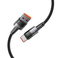 KABEL TECH-PROTECT ULTRABOOST TYPE-C  66W/6A 100CM SIVA