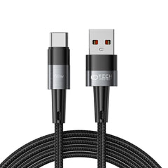 KABEL TECH-PROTECT ULTRABOOST TYPE-C  66W/6A 200CM SIVA
