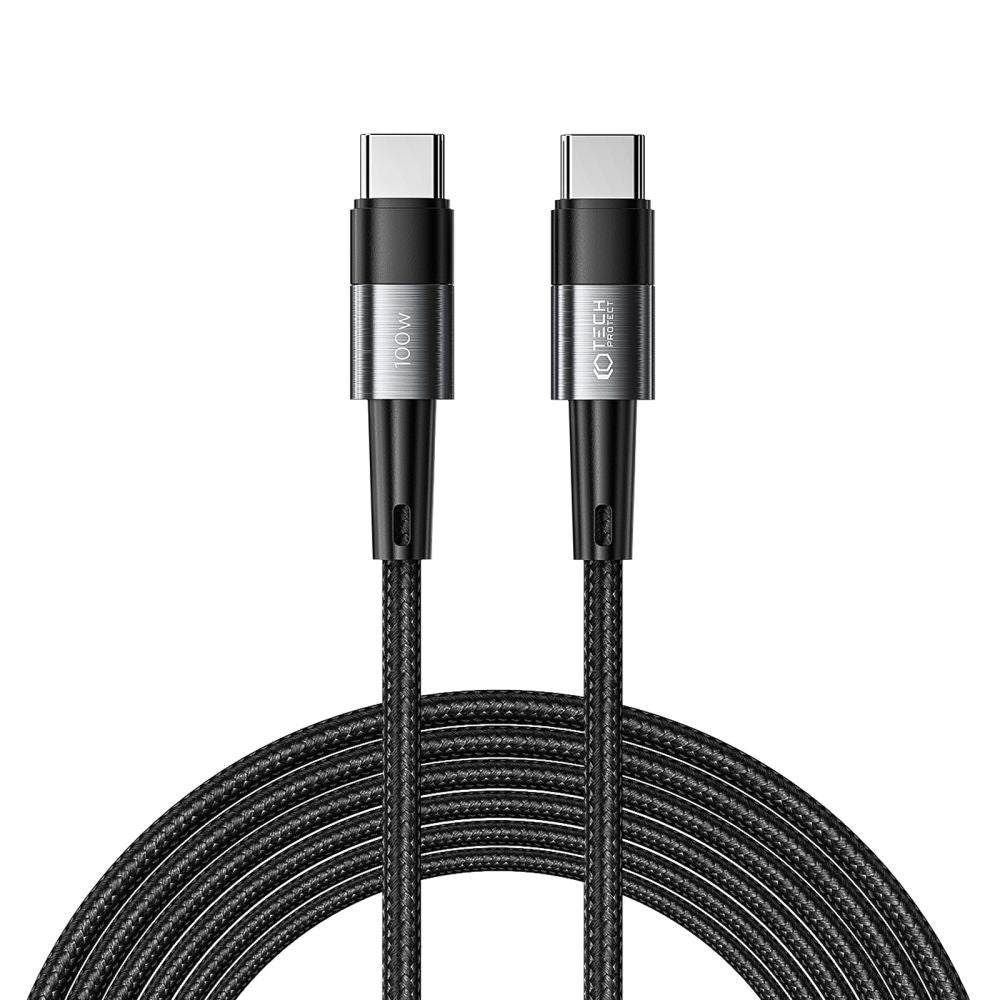 TECH-PROTECT ULTRABOOST TYPE-C KABEL PD100W/5A 300CM SIVA