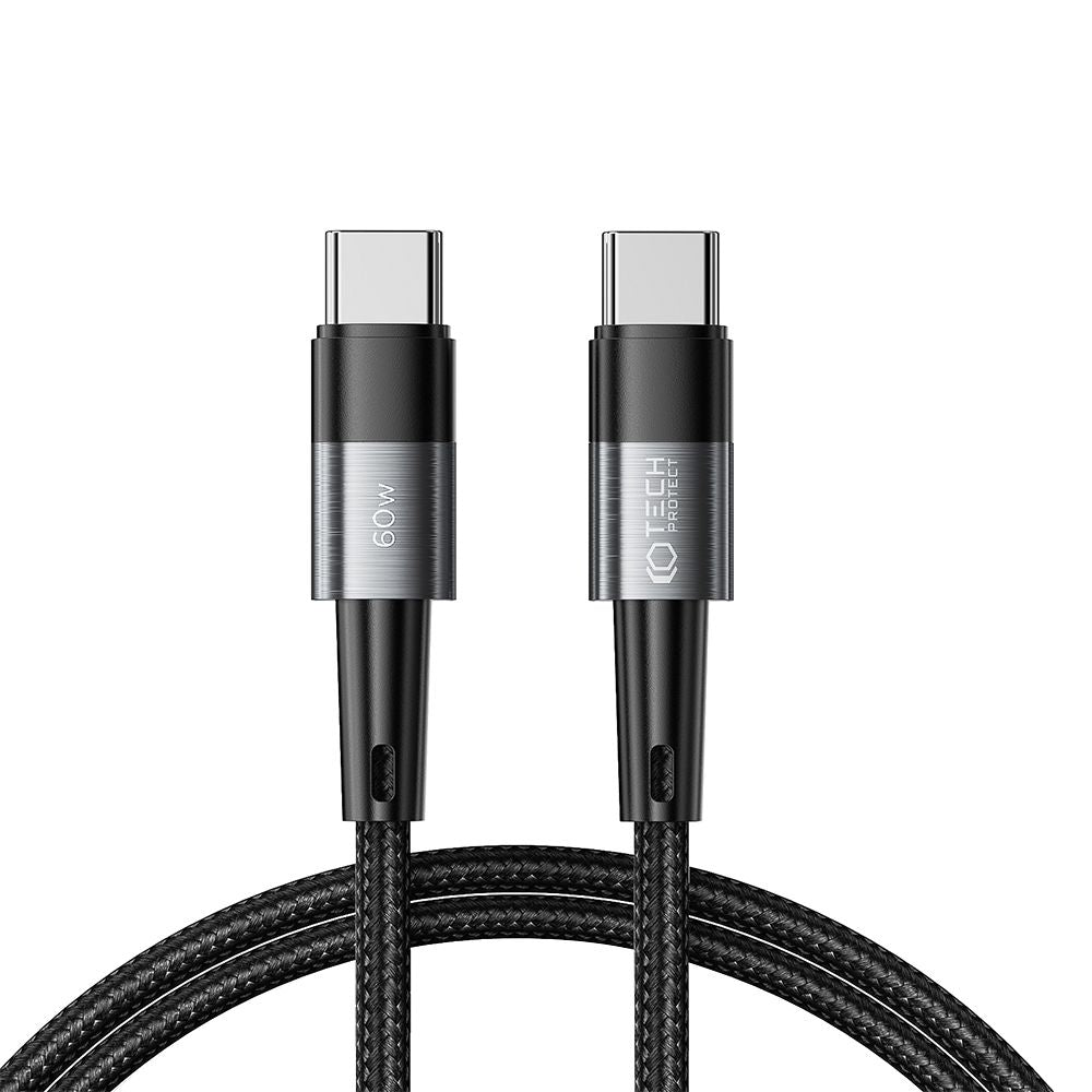 KABEL TECH-PROTECT ULTRABOOST TYPE-C KABEL PD60W/3A 100CM SIVA