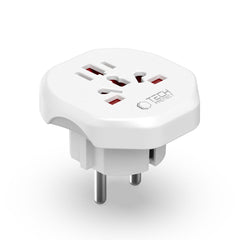 TECH-PROTECT UNIVERZALNI PUTNI ADAPTER IZ EU BIJELI