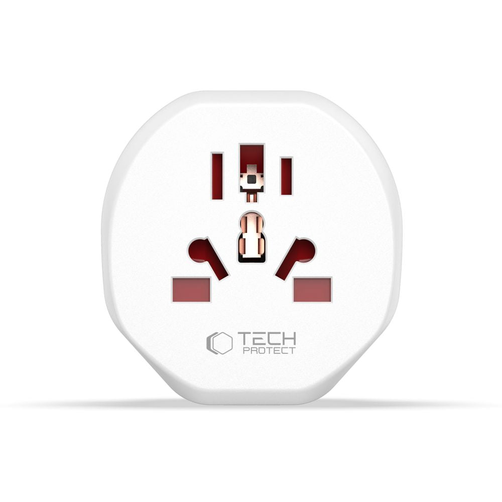 TECH-PROTECT UNIVERZALNI PUTNI ADAPTER IZ EU BIJELI