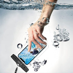 VODOTESNÉ PUZDRO TECH-PROTECT UWC7 UNIVERSAL WATERPROOF CASE 6.9 INCH BLACK/ORANGE