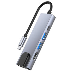 TECH-PROTECT V3-HUB ADAPTER 5IN1 GREY