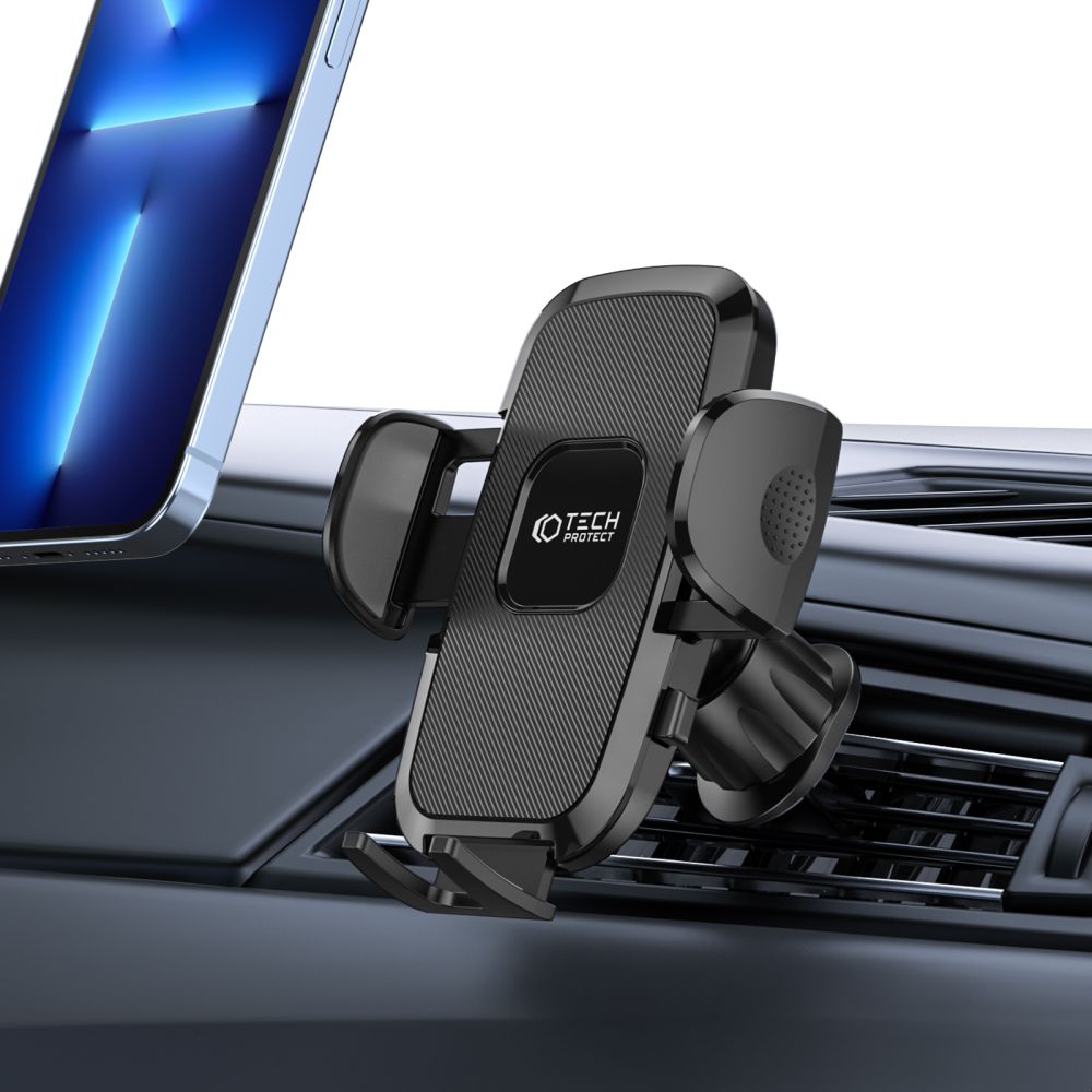 DRŽIAK MOBILU DO AUTA TECH-PROTECT V3 UNIVERSAL VENT CAR MOUNT BLACK