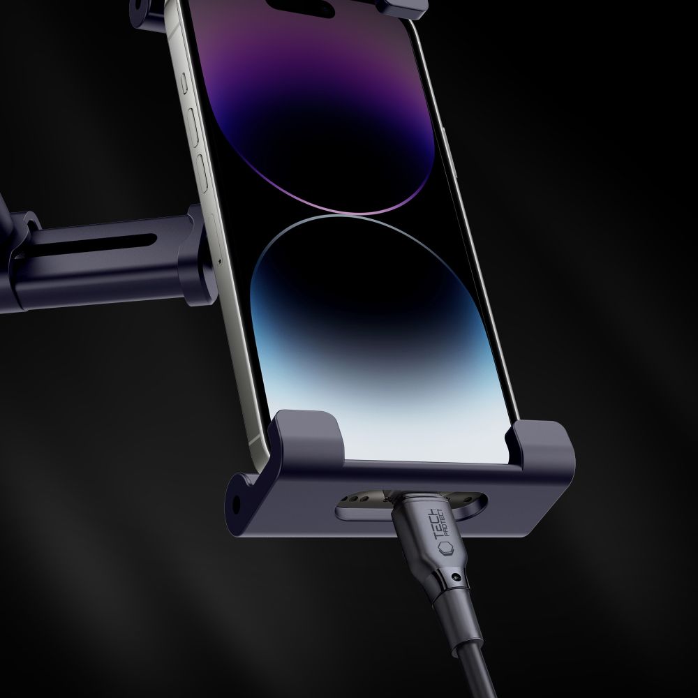 DRŽIAK TELEFÓNU DO AUTA TECH-PROTECT V4 UNIVERSAL WINDSHIELD & DASHBOARD CAR MOUNT FOR TABLET BLACK