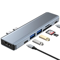 TECH-PROTECT V5-HUB ADAPTER 7IN1 GREY
