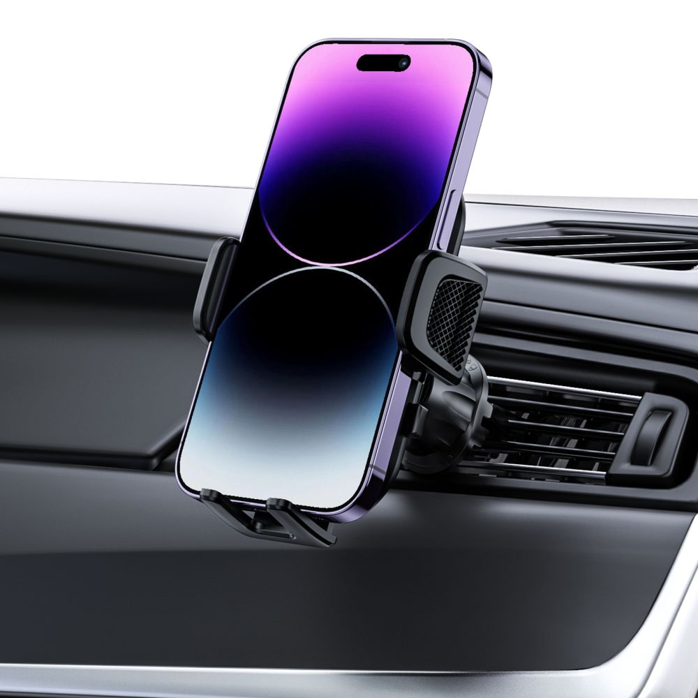  MOBITELA ZA AUTO TECH-PROTECT V6 UNIVERZALNA MONTIRA NA DASKU I VENTILACIJU CRNA