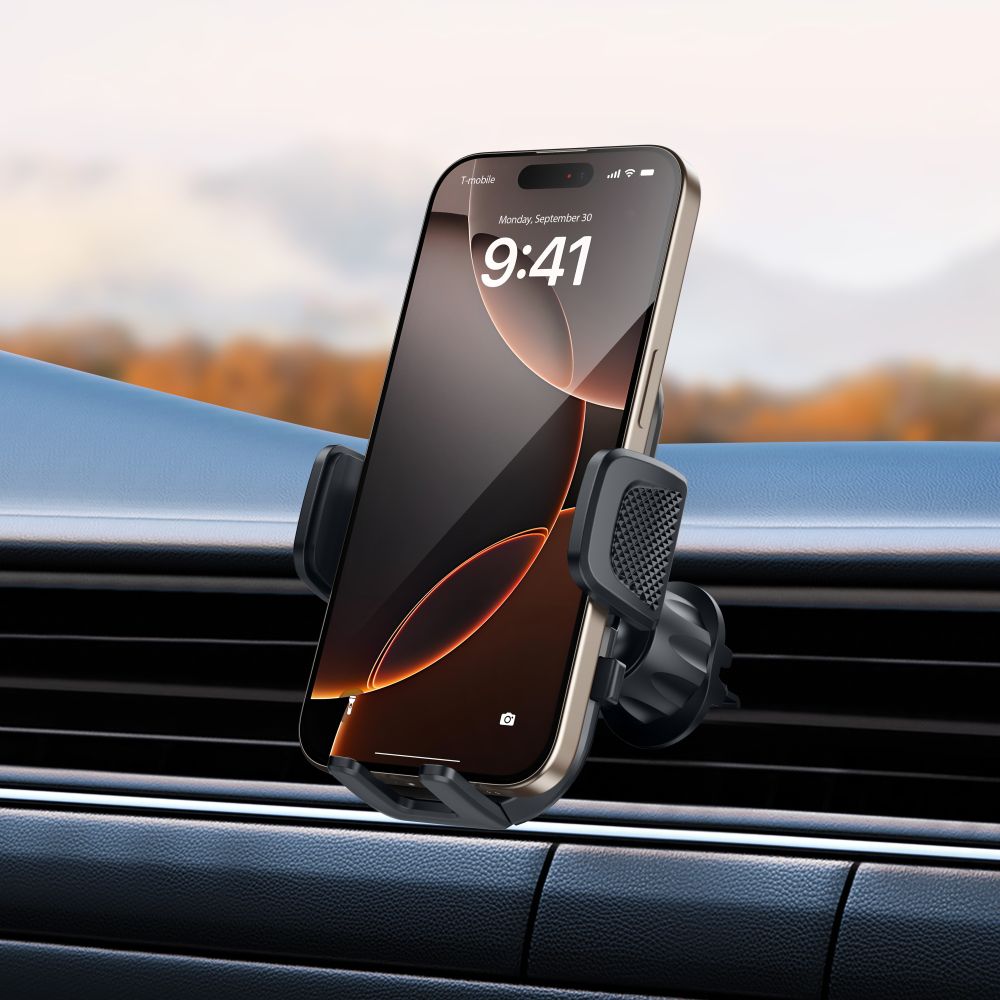 DRŽIAK TELEFÓNU DO AUTA TECH-PROTECT V8 UNIVERSAL LONG ARM DASHBOARD & WINDSHIELD CAR MOUNT BLACK