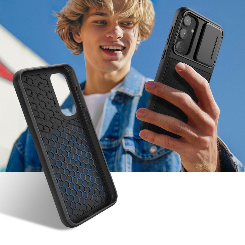 KRYT TECH-PROTECT VELAR CAM+ GALAXY A55 5G BLACK